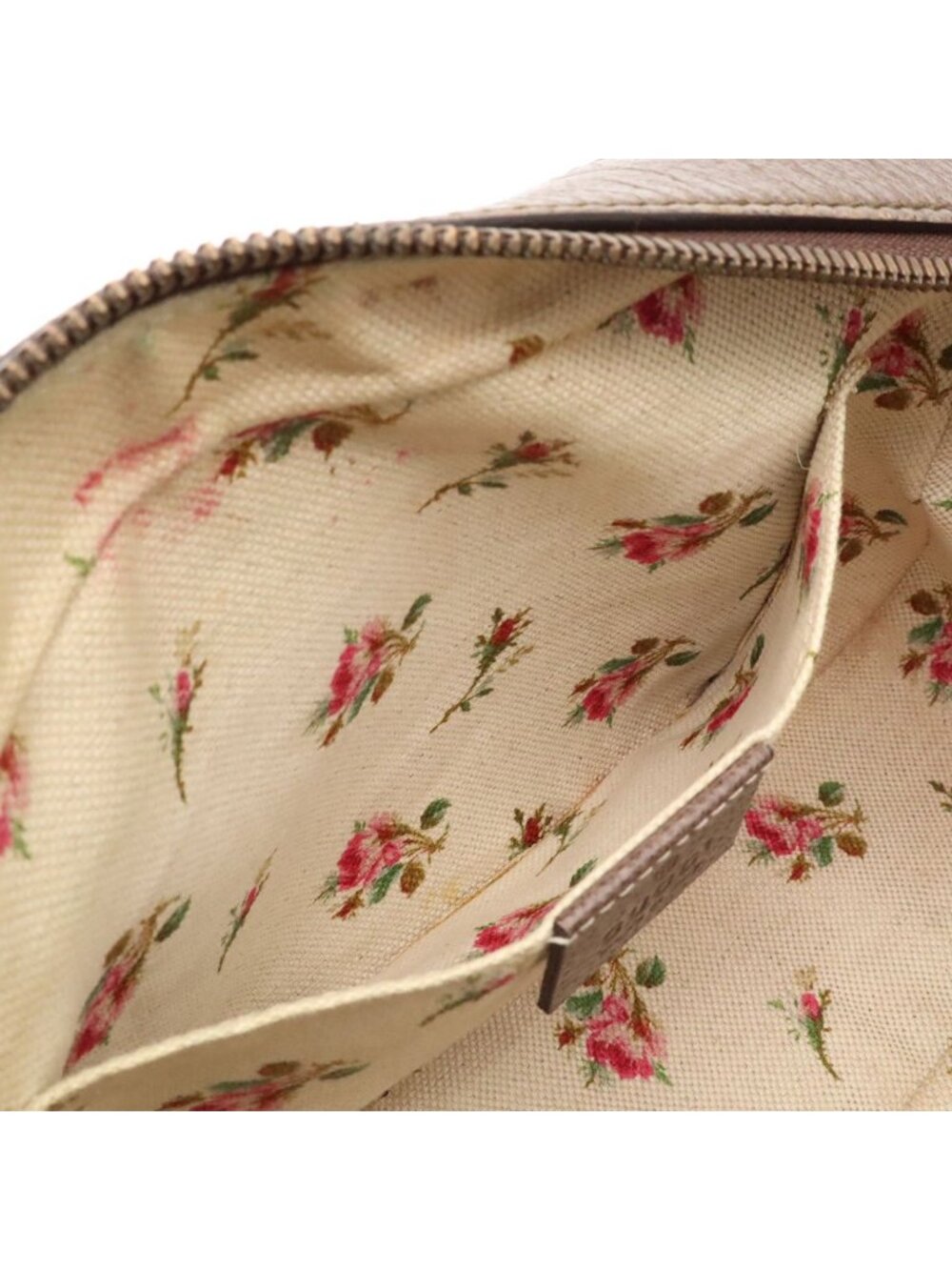 Gucci Neo Vintage GG Supreme Messenger Bag 2-Way Clutch Tiger Head Beige - Picture 8 of 8